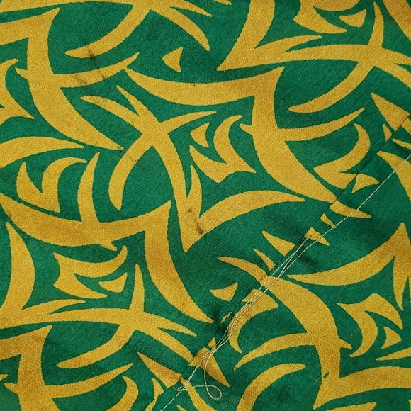 Darn Good Yarn Sari Silk Wrap Skirt Ankle Goddess - Picture 12 of 16